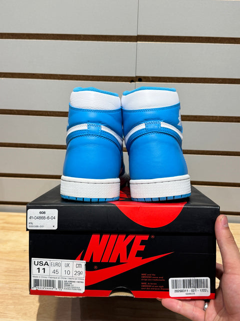 Jordan 1 Retro High OG UNC Sz 11