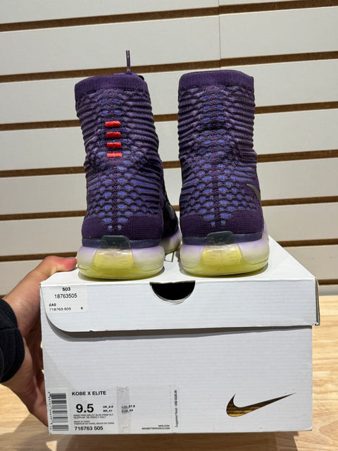 Nike Kobe 10 Elite Elite High Team Pack Sz 9.5