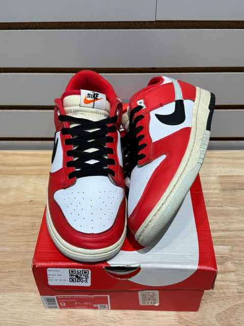 Nike Dunk Low Chicago Split Sz 9
