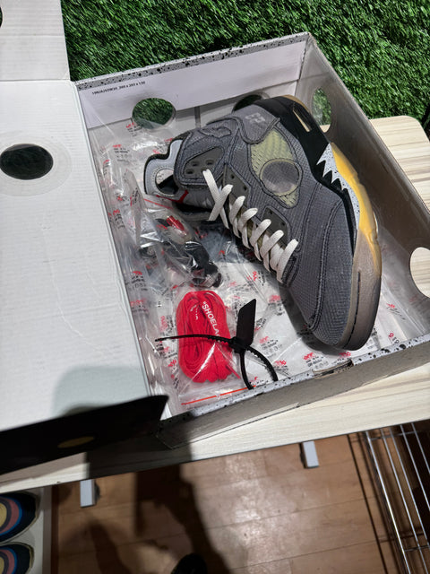 Jordan 5 Retro Off-White Muslin Sz 12.5M