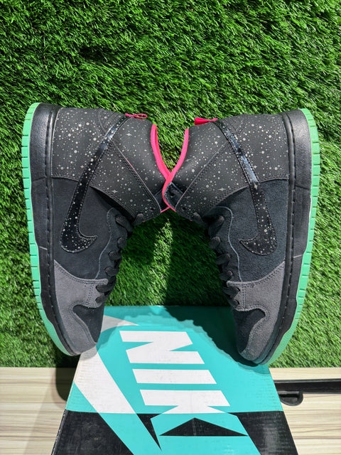 Nike SB Dunk High Premier Northern Lights Sz 9.5