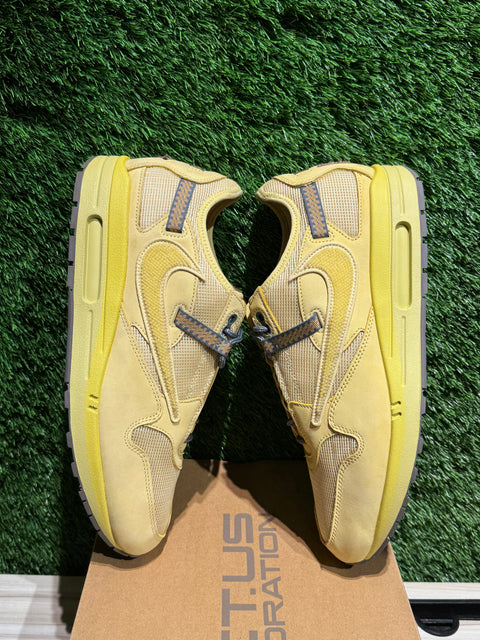 Nike Air Max 1 Travis Scott Cactus Jack Saturn Gold Sz 13
