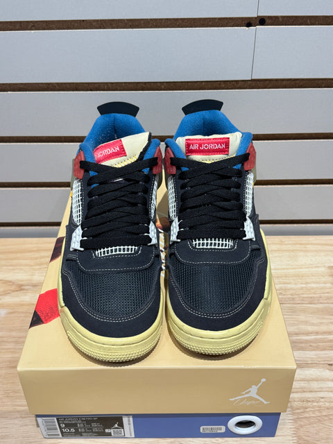 Jordan 4 Retro Union Off Noir Sz 9