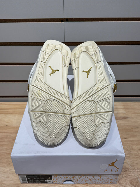 Jordan 4 Retro Metallic Gold (Women's) Sz 10.5
