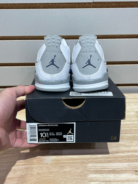 Jordan 4 Retro Midnight Navy (PS) Sz 10.5C