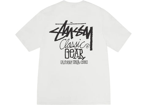 Stussy Classic Gear Pig. Dyed Tee Natural Sz M