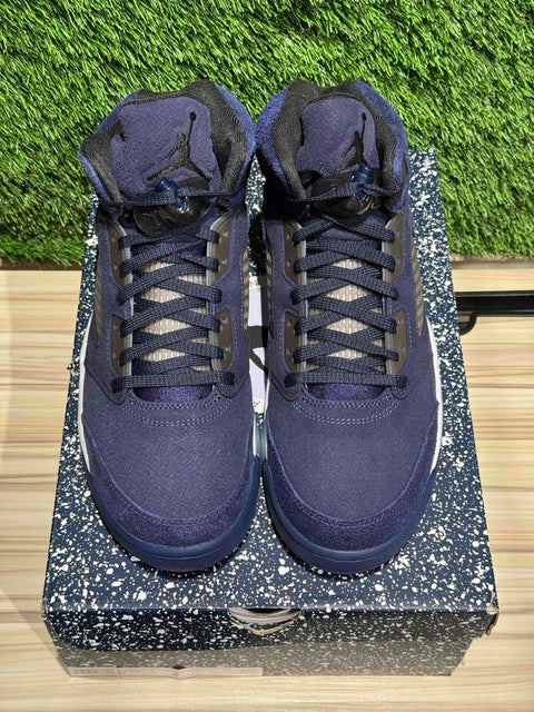 Jordan 5 Retro Midnight Navy Sz 9.5M