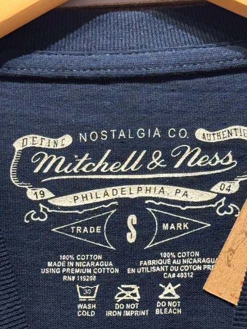 Mitchell & Ness Logo SS Tee Dallas Mavericks Black Sz S