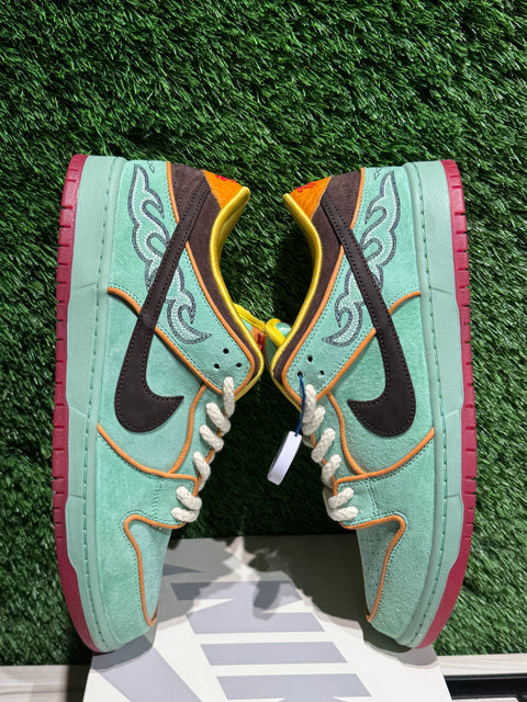 Nike SB Dunk Low Rodeo Tourmaline Sz 14