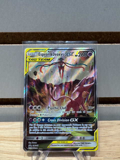 Espeon & Deoxys GX Pokemon Tag Team SM240
