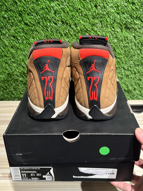 Jordan 14 Retro Winterized Archaeo Brown Sz 11