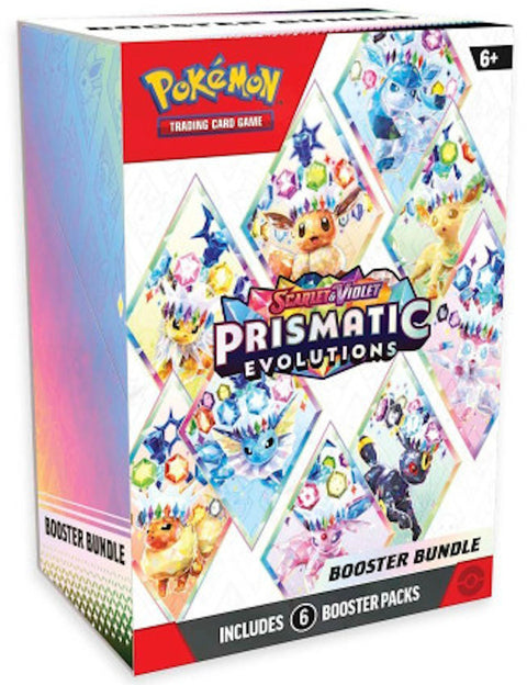 Pokémon Scarlet & Violet Prismatic Evolutions Booster Bundle