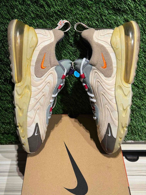 Nike Air Max 270 React ENG Travis Scott Cactus Trails Sz 10.5M