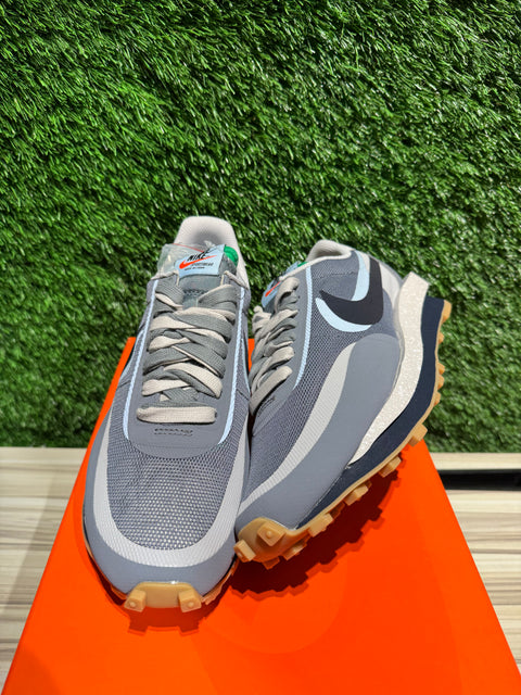 Nike LD Waffle sacai CLOT Kiss of Death 2 Cool Grey Sz 8M