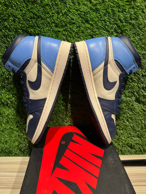 Jordan 1 Retro High Obsidian Sz 9M