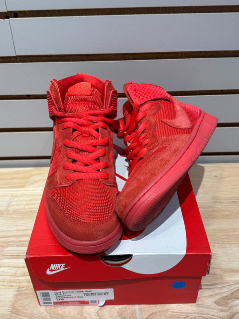 Nike Dunk High Red October Sz 10M