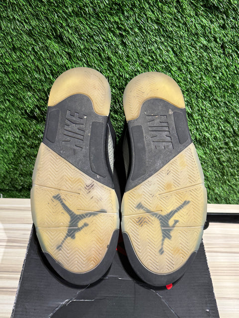 Jordan 5 Retro OG Black Metallic Reimagined Sz 9.5M