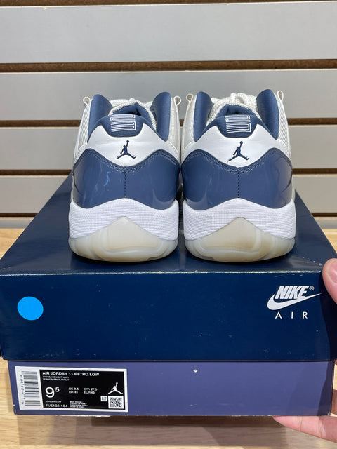 Jordan 11 Retro Low Diffused Blue Sz 9.5