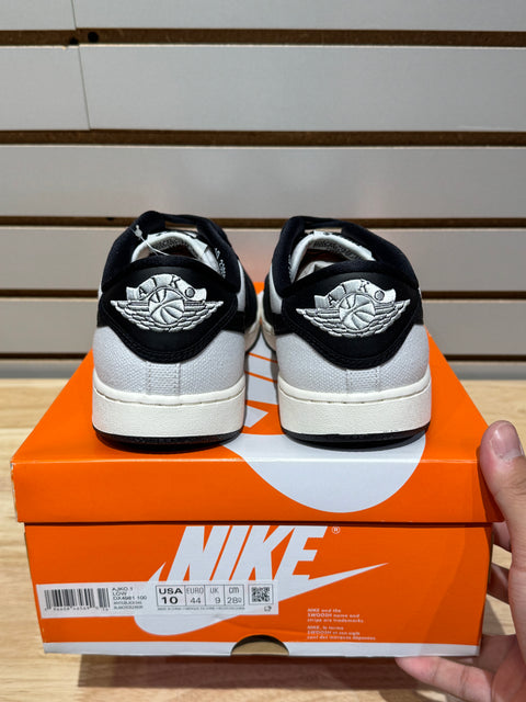 Jordan 1 Retro AJKO Low Black White Sz 10
