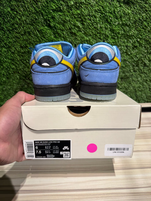 Nike SB Dunk Low The Powerpuff Girls Bubbles Sz 6