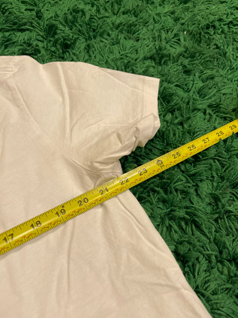 Polo Ralph Lauren White Blue Cotton T-Shirt Navy Pony