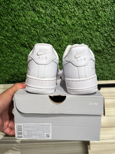 Nike Air Force 1 Low '07 White (Travis Scott Cactus Jack Utopia Edition) (Women's) Sz 7.5M/9W