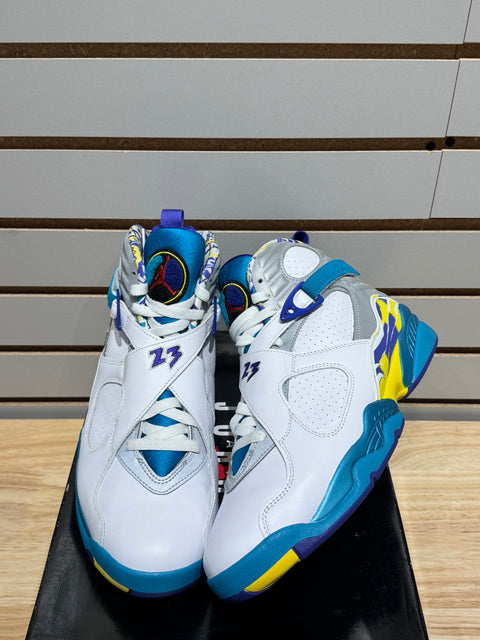 Jordan 8 Retro White Aqua (2019) (Women's) Sz 10M
