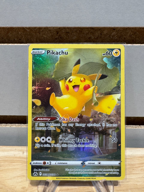 Pikachu - Pokemon SWSH: Crown Zenith: Galarian Gallery (CRZ:GG)