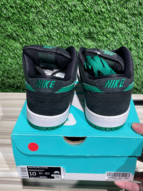 Nike SB Dunk Low Pro J Pack Black Pine Green Sz 10
