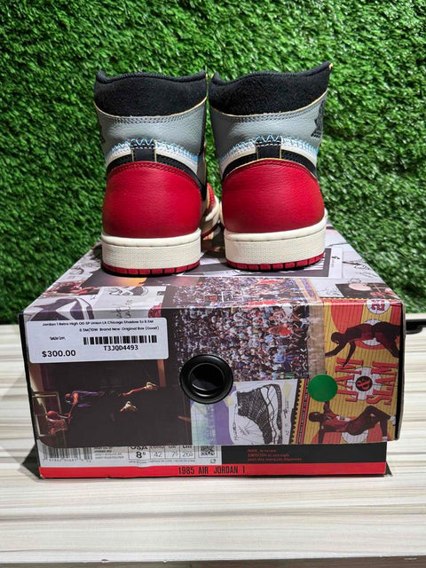 Jordan 1 Retro High OG SP Union LA Chicago Shadow Sz 8.5M