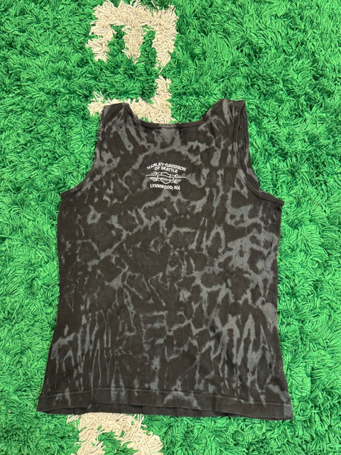 2000s Lynnwood WA Harley Davidson Women's Tank Top Sz L
