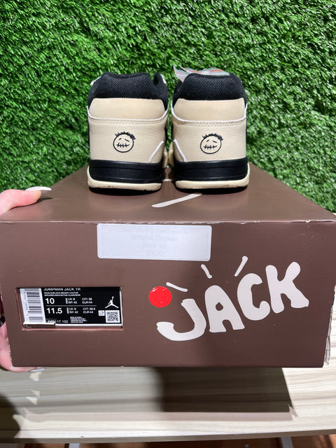 Jordan Jumpman Jack TR Travis Scott Bright Cactus Sz 10M