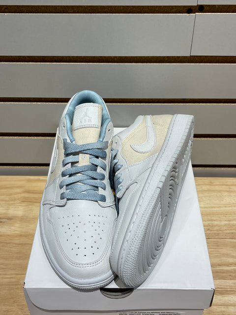 Jordan 1 Low Se Canvas Iris Whisper Sail (Women's) Sz 10