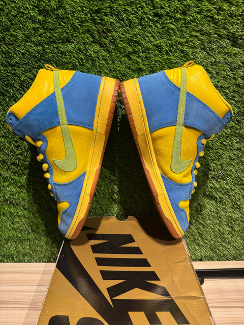 Nike SB Dunk High Marge Simpson Sz 10.5