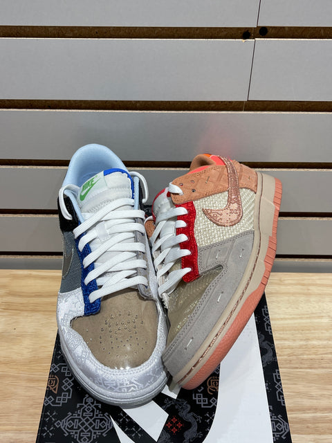 Nike Dunk Low SP What The CLOT Sz 7.5