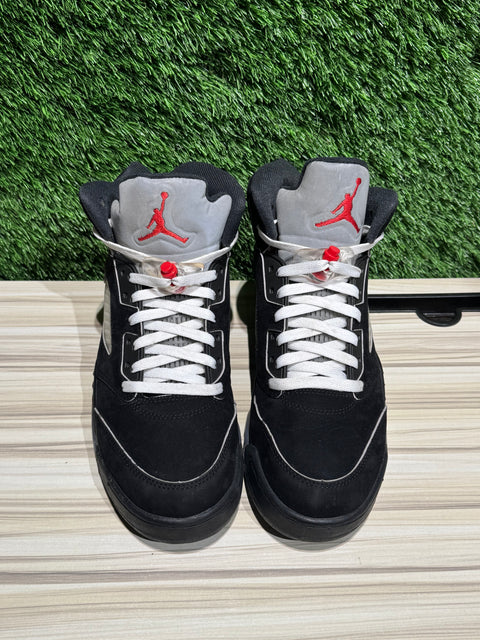 Jordan 5 Retro OG Black Metallic Reimagined Sz 10
