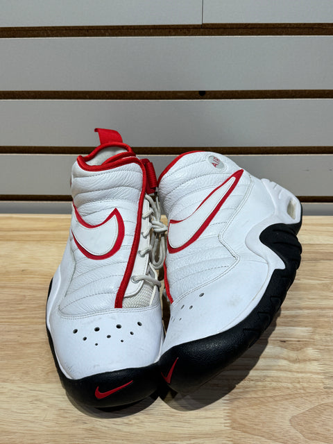 Nike Shake N'Destrukt White Red Sz 12