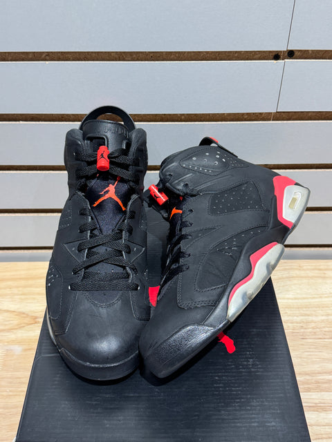 Jordan 6 Retro Infrared Black (2014) Sz 10.5