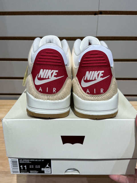 Jordan 3 Retro Levi’s Lunar New Year Sz 11