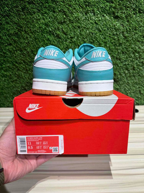 Nike Dunk Low Teal Zeal (Women's) Sz 11W/9.5M