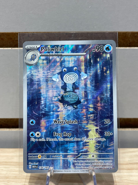 Pokémon Poliwhirl - 176/165 - SV: Scarlet & Violet 151 (MEW) #176