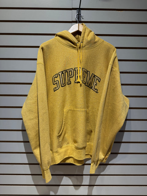 Supreme Metallic Arc Hooded Sweatshirt (SS23) Gold Sz XL