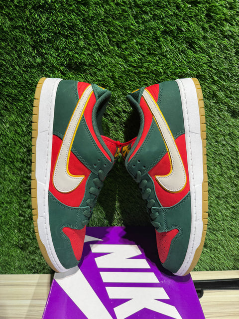 Nike SB Dunk Low Pro PRM Seattle Supersonics Sz 13