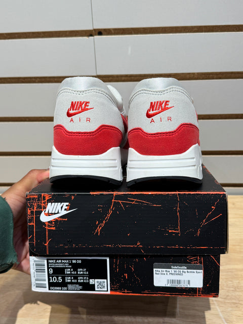 Nike Air Max 1 '86 OG Big Bubble Sport Red Sz 9
