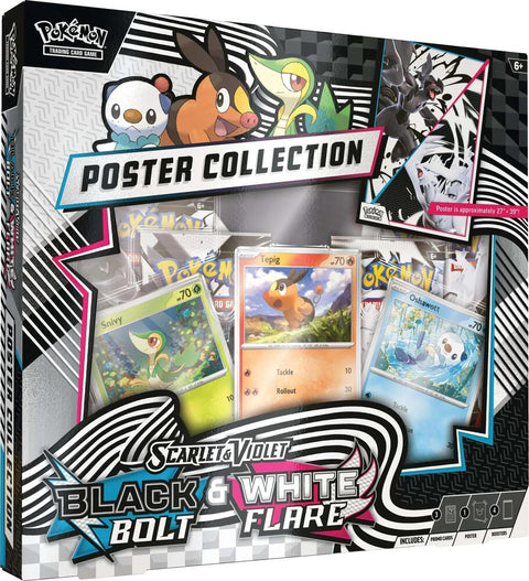 Unova Poster Collection - SV: Black Bolt (BLK) & White Flare (WHT)