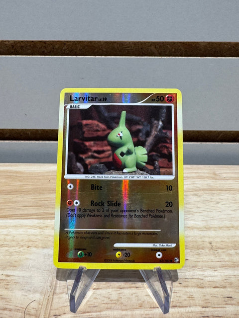 Larvitar - Pokemon Stormfront (SF) Reverse Holofoil