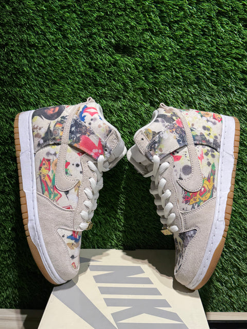 Nike SB Dunk High Supreme Rammellzee Sz 6.5M/8W