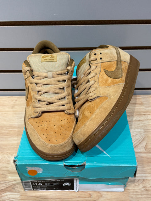 Nike SB Dunk Low Wheat (2017) Sz 11.5