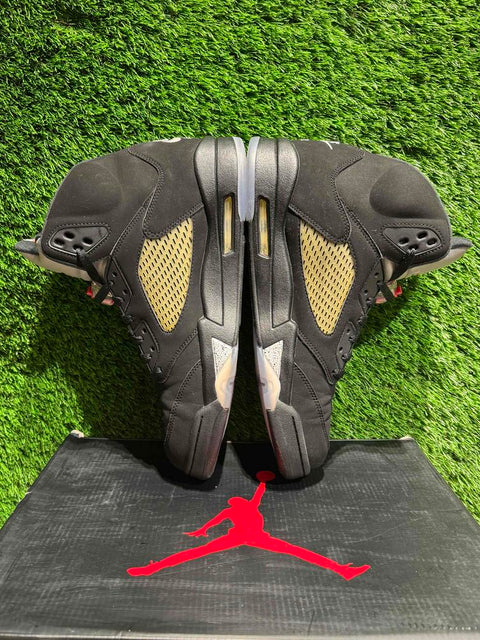 Jordan 5 Retro Black Metallic (2016) Sz 12M