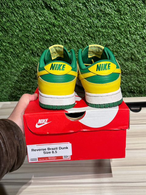 Nike Dunk Low Retro Reverse Brazil Sz 8.5M